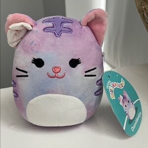 Squishmallows Lavender and Pink Cat Plush